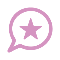 Boutique reputation and customer reviews icon